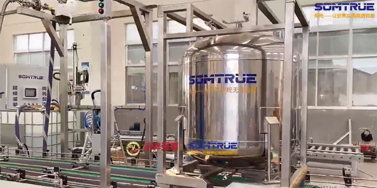 Somtrue llança un sistema automàtic d'ompliment de doble estació amb funcions a prova d'explosions per augmentar l'eficiència en la producció