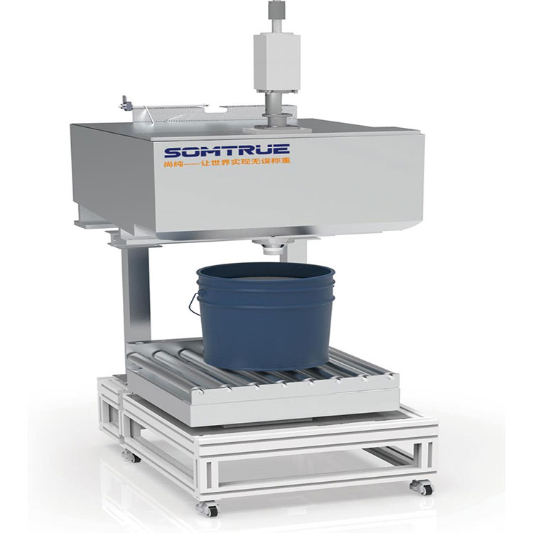 Màquina d'ompliment de líquid semiautomàtica de bateria de liti de galleda de 5 litres